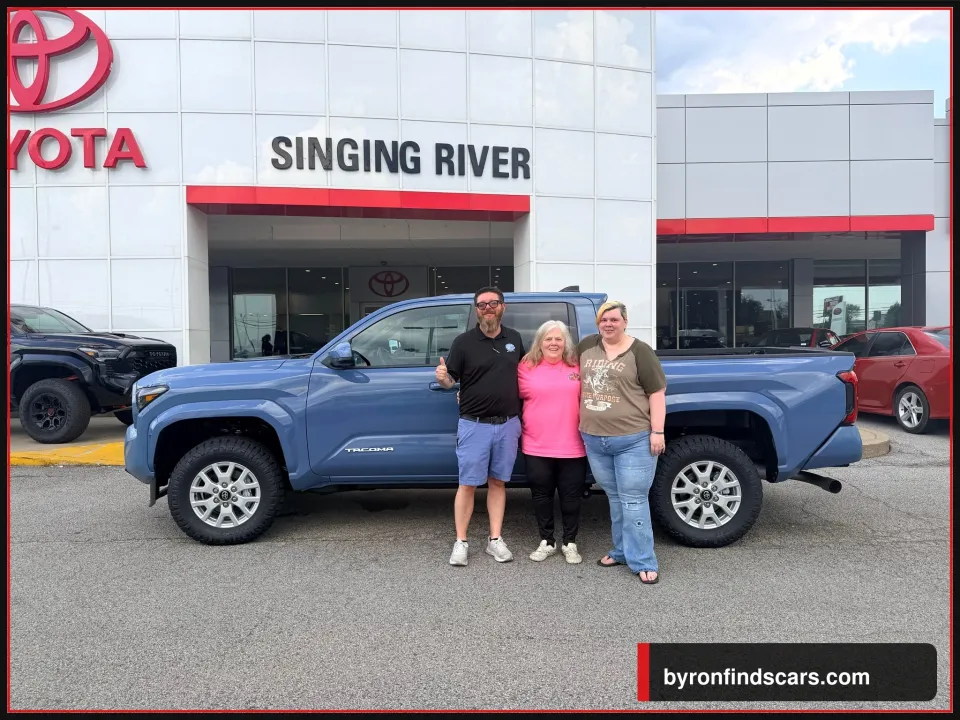 Nina’s Toyota Tacoma from Nauvoo, Alabama — found by Byron Green of Byron Finds Cars